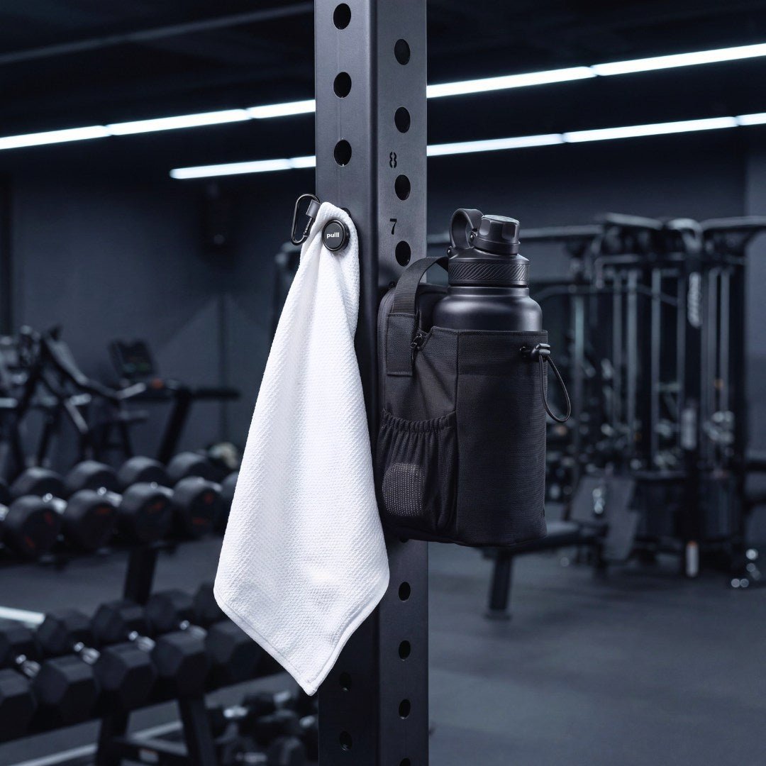 magnetic gym bag - pull