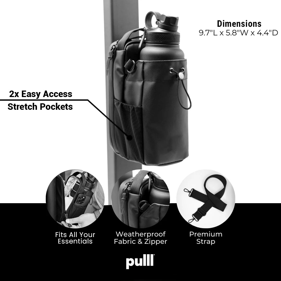 Pulll - Magnetic Gym Bag With Bottle Holder