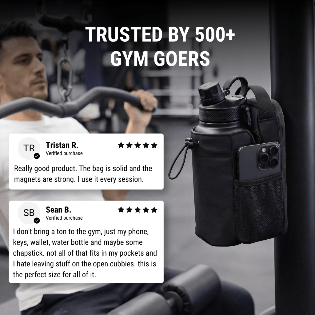 magnetic gym bag - pull