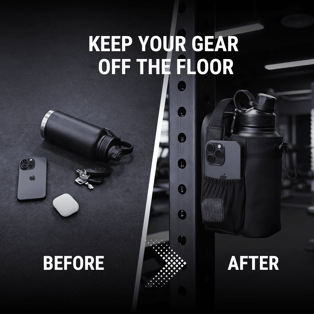 magnetic gym bag - pull