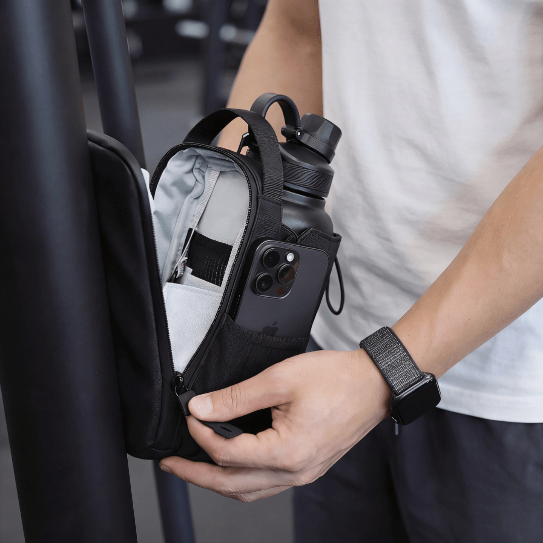 magnetic gym bag - pull