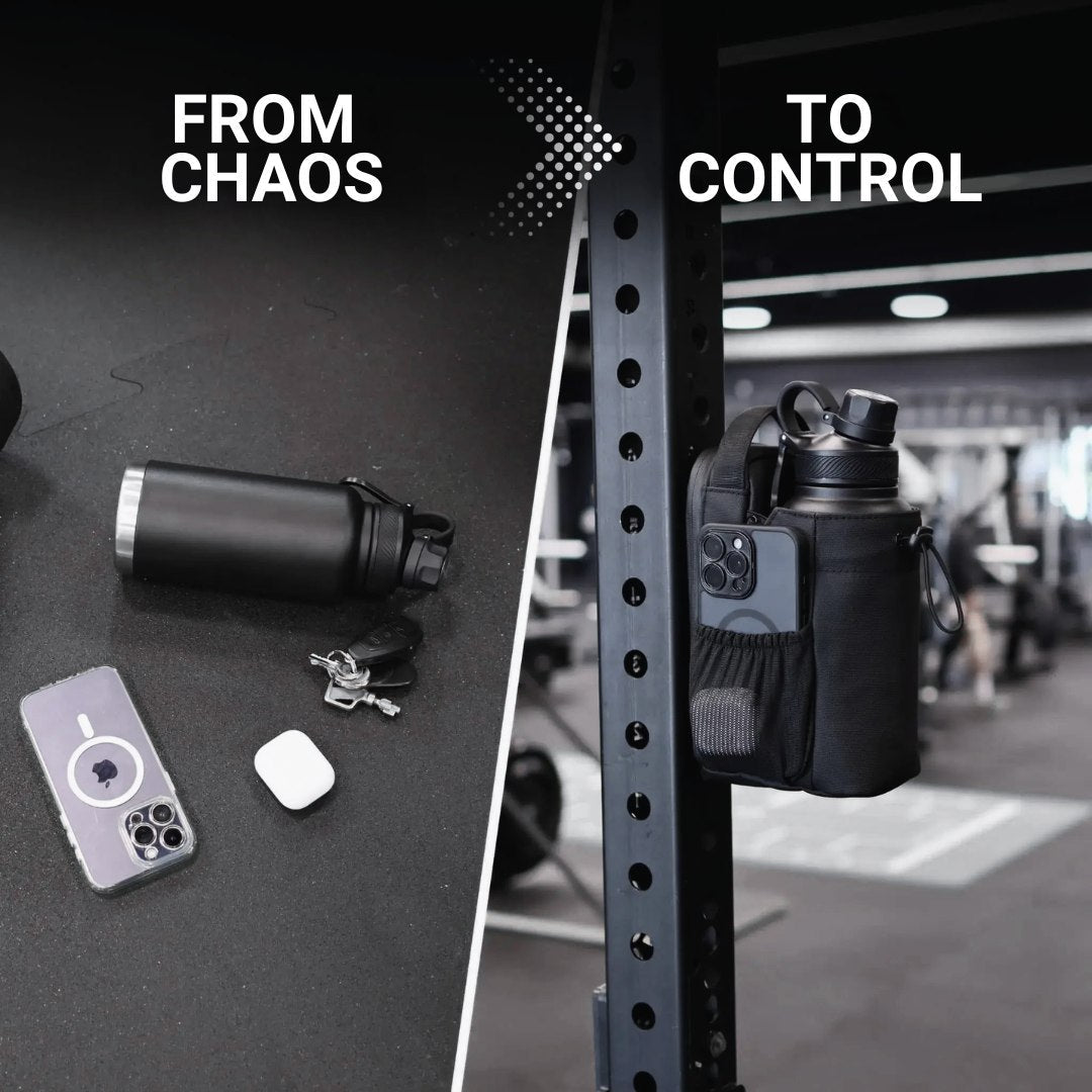 magnetic gym bag - pull