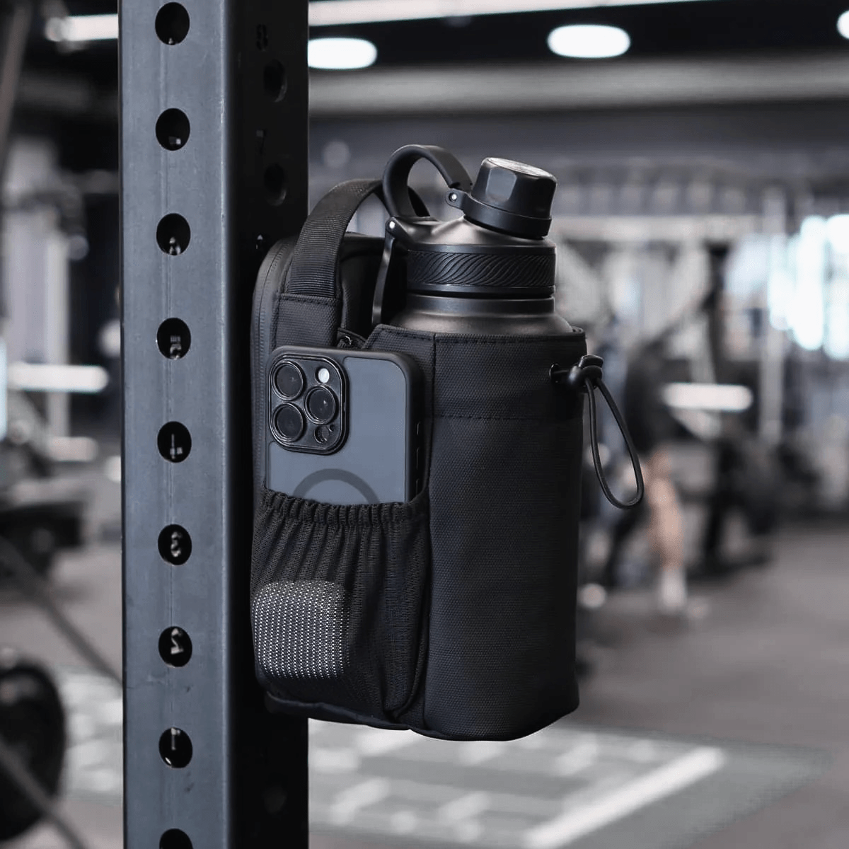 magnetic gym bag - pull