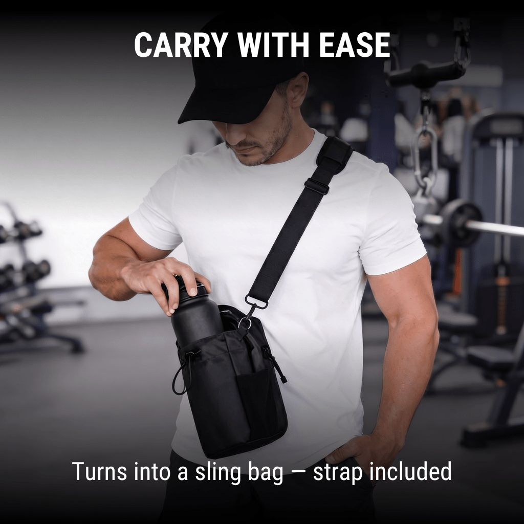 magnetic gym bag - pull