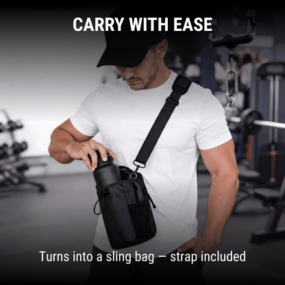 magnetic gym bag - pull