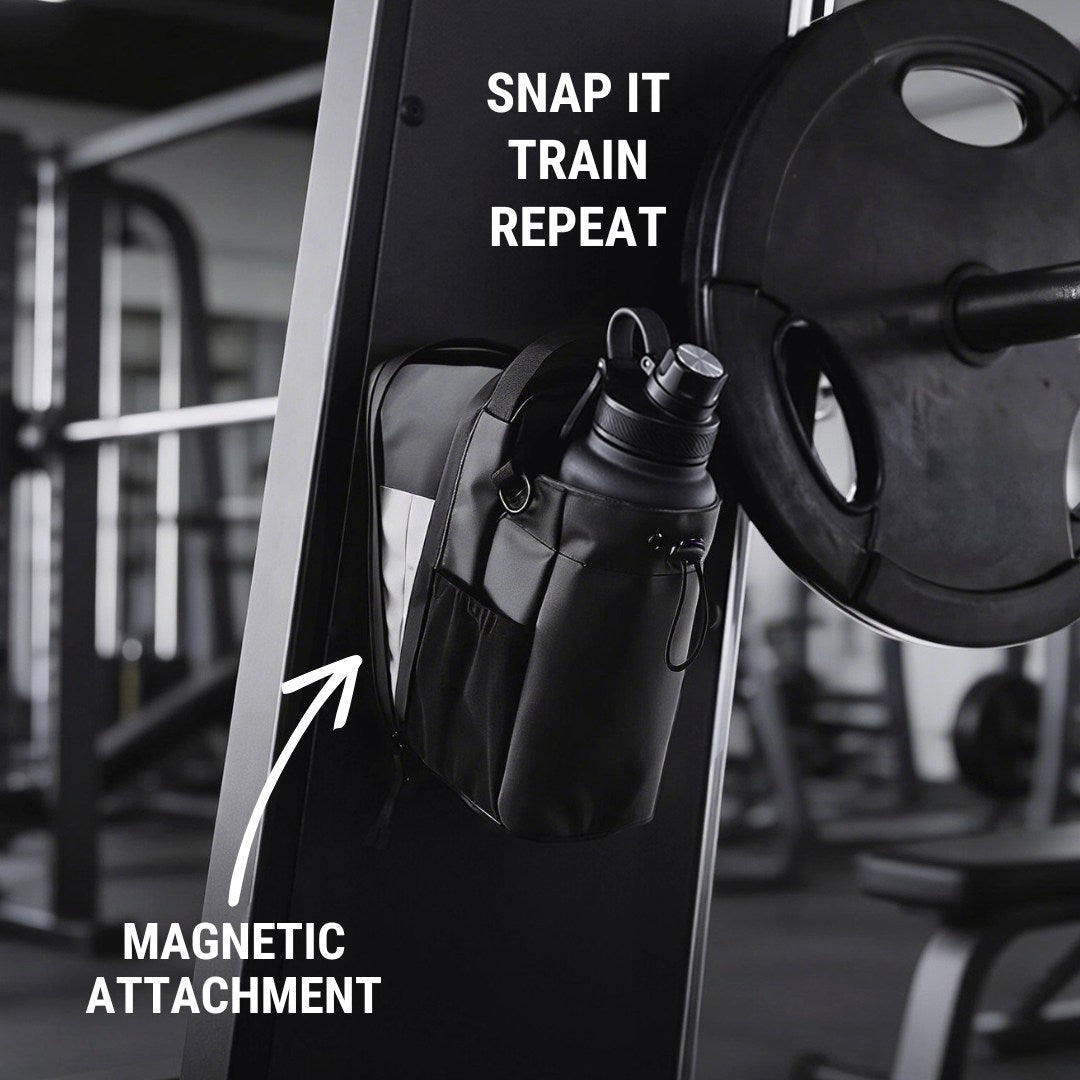 magnetic gym bag - pull