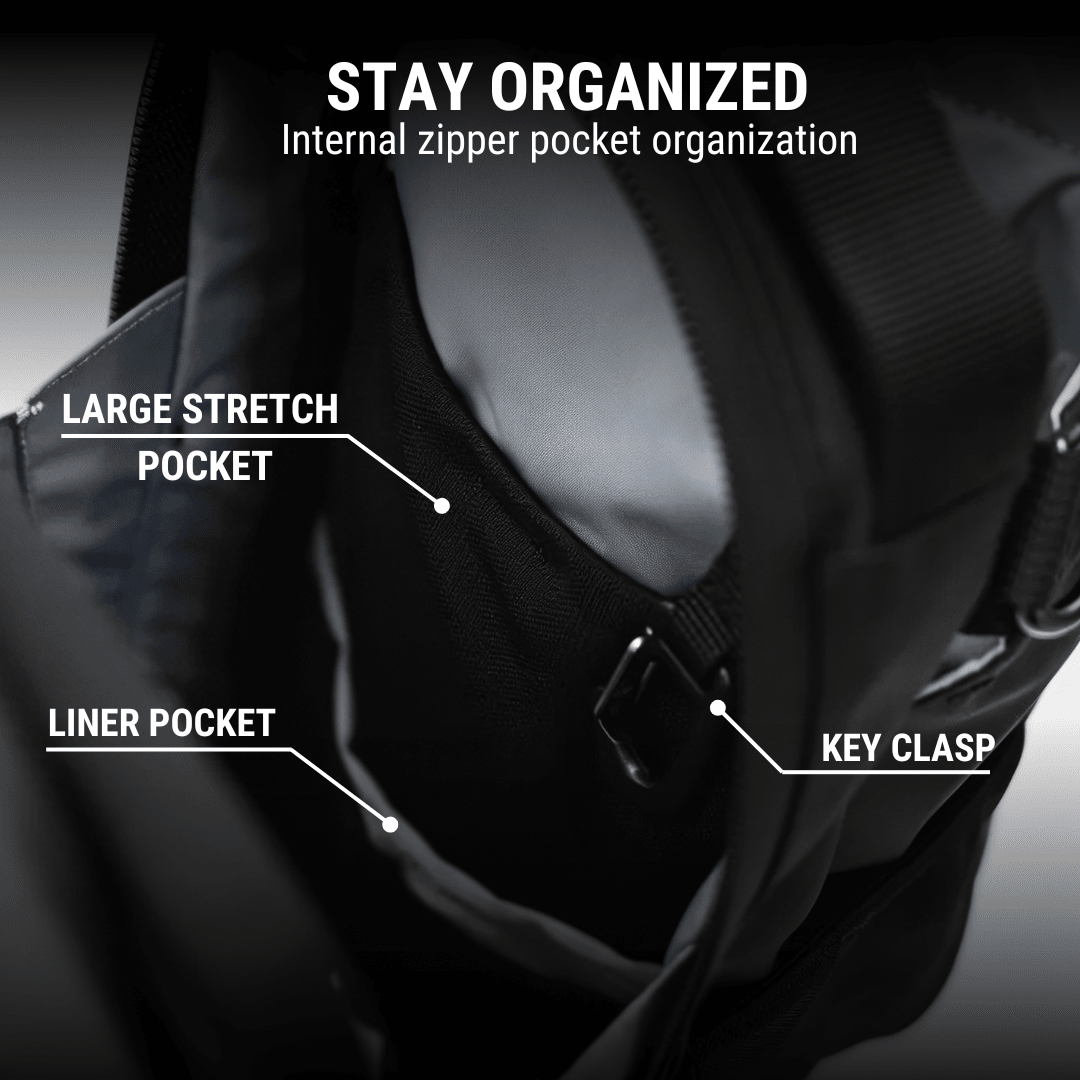 magnetic gym bag - pull