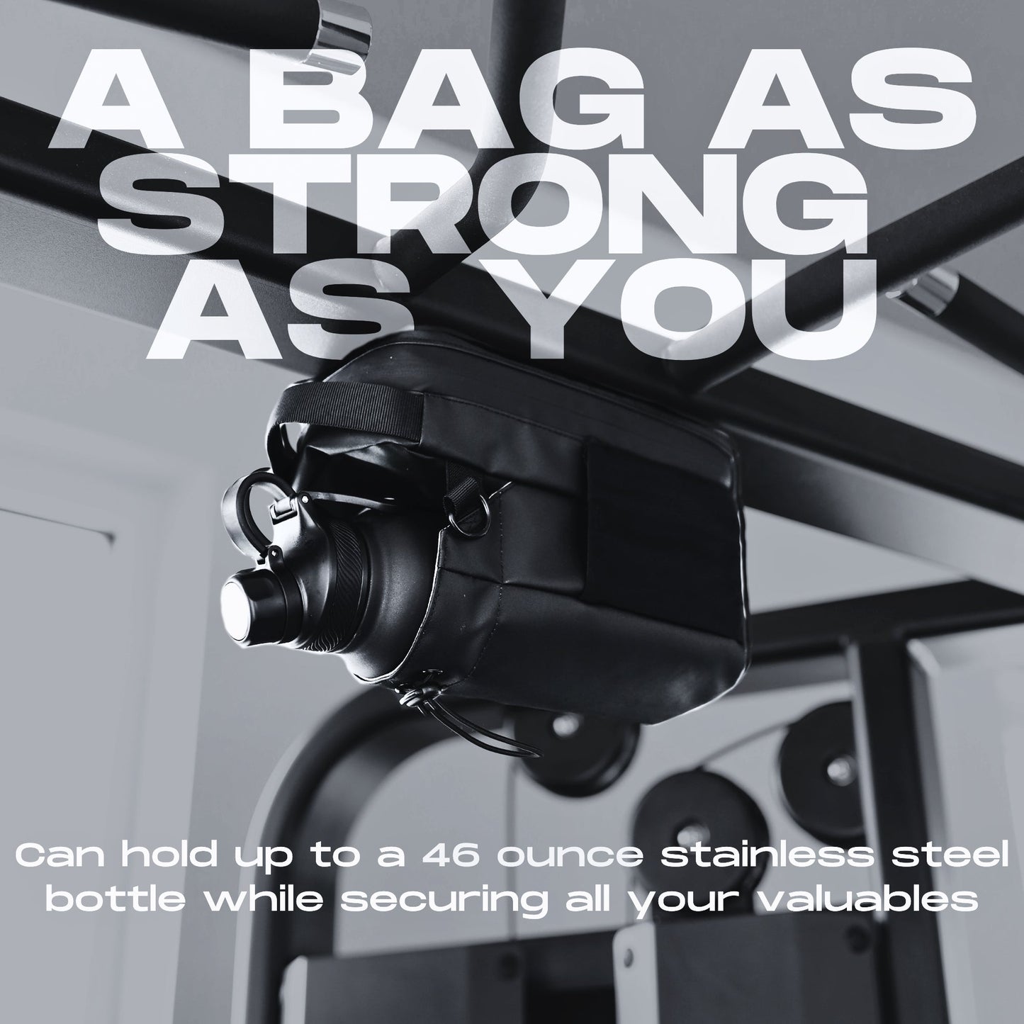 magnetic gym bag - pull