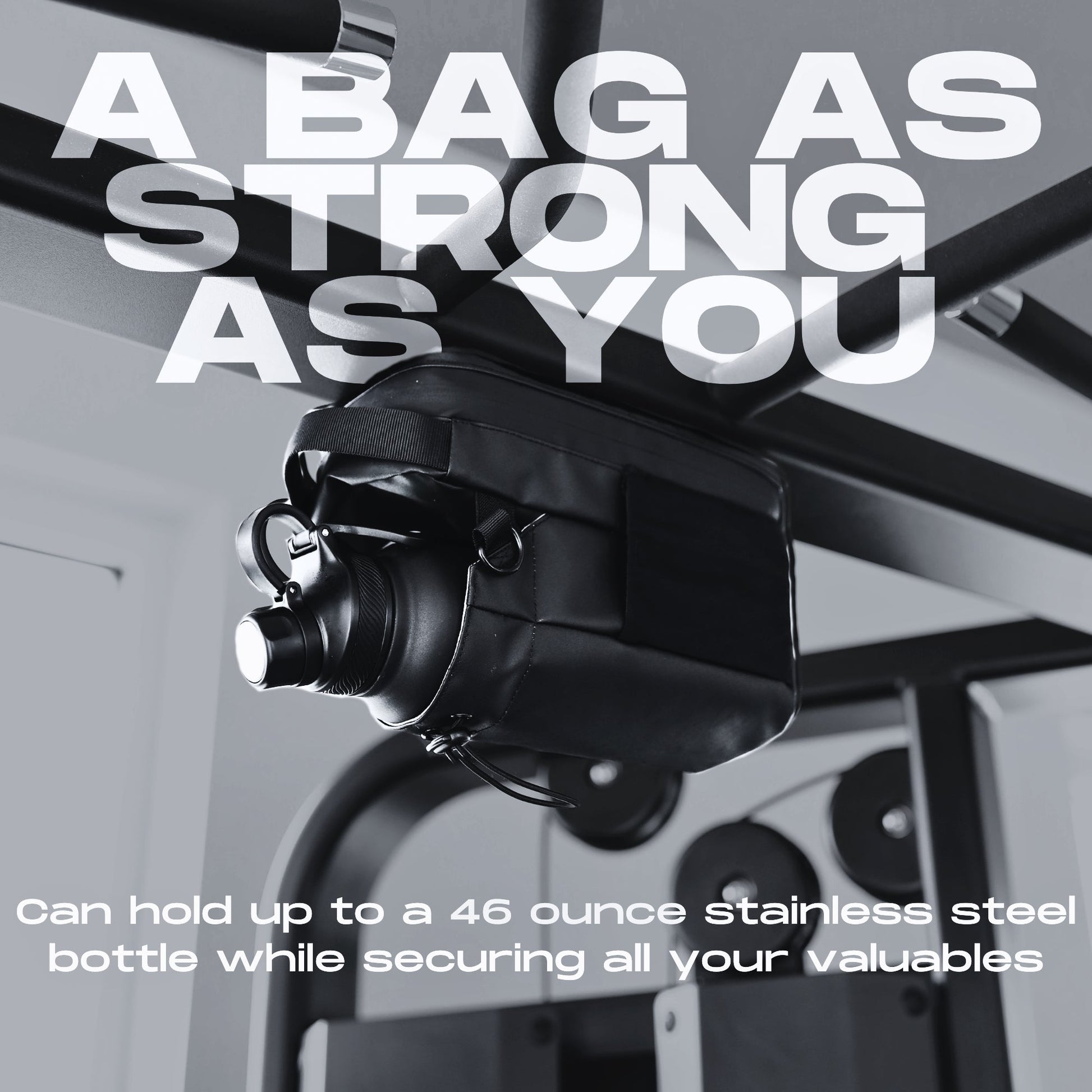 magnetic gym bag - pull