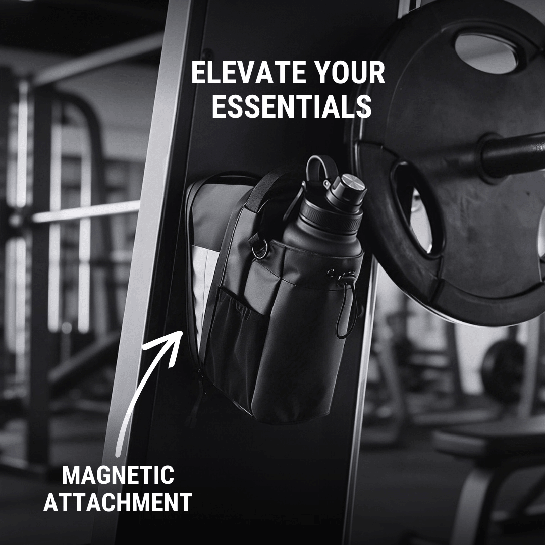 magnetic gym bag - pull