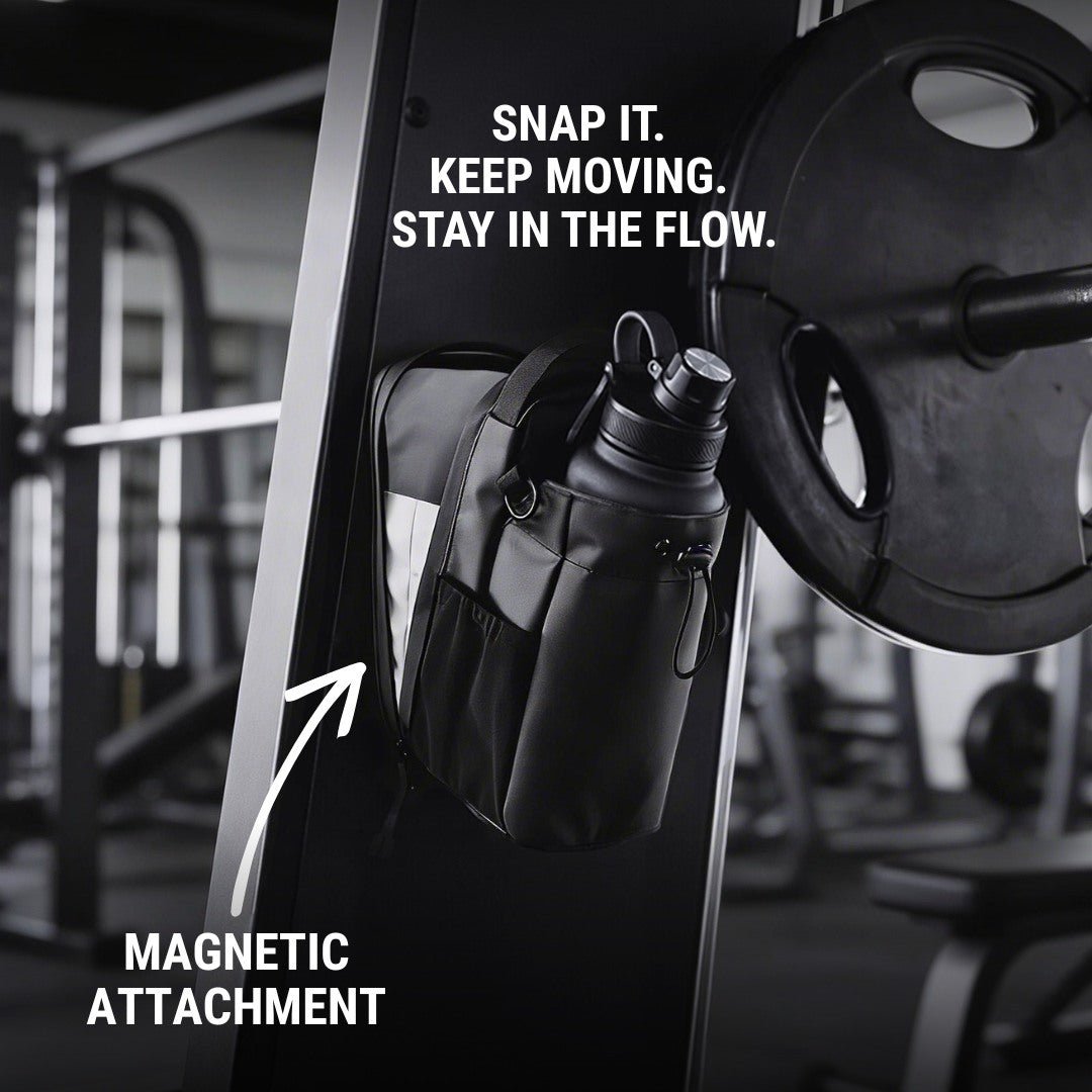 magnetic gym bag - pull